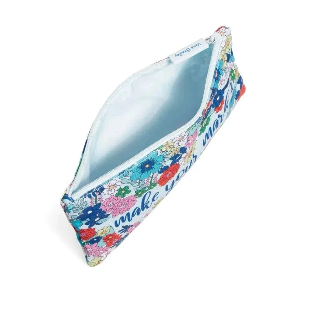 Vera Bradley FAR OUT FLORAL Pencil Case NWT 🏷️